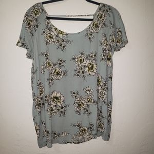 Maurices blue blouse Size 2X